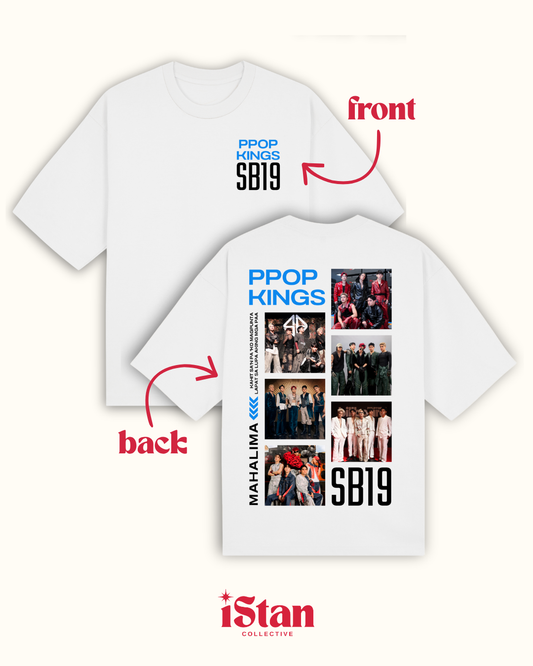 PPOP Kings SB19 Inspired Basic Shirt (Black & White)