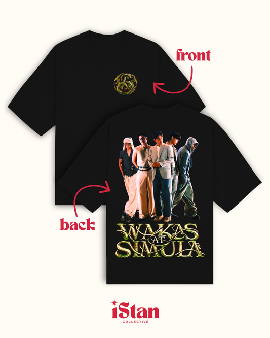 SB19 Wakas at Simula Inspired Basic Shirt (Black & White)